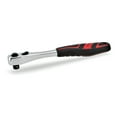 thumbnail image 1 of Powerbuilt 1/4-Inch Drive 60 Teeth Gear Low Profile Ratchet Handle - 649997, 1 of 5