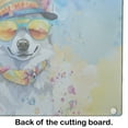 thumbnail image 4 of Alaskan Klee Kai Hippie Dawg Glass Cutting Board Large 12 in x 15 in, 4 of 5