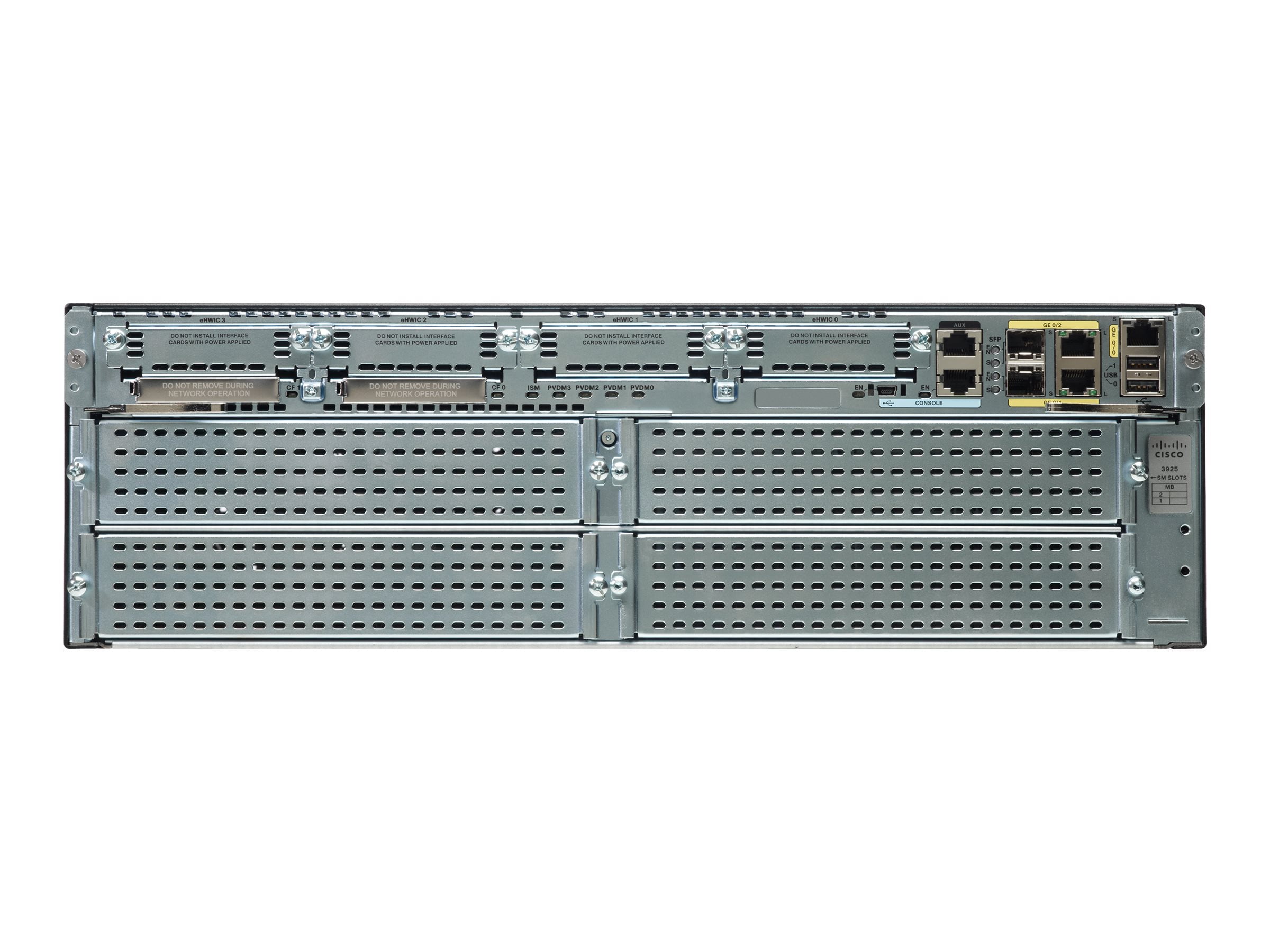 Cisco 3925 Security Bundle - router - desktop