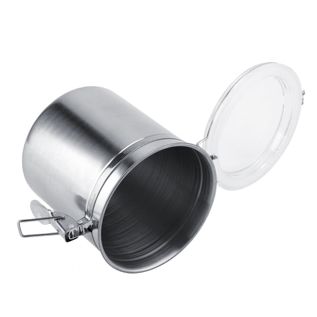 Coffee Container Vacuum Sealed Coffee Container Storage Jar For Bean Stainless Steel Coffee Container Vacuum Sealed Storage Jar For Sugar Tea Bean1450ml