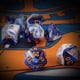 thumbnail image 3 of Qmay Dnd Dice Set - Dados poliédricos (mezcla azul y blanco) 7 piezas para mazmorras y dragones D&D Rpg Juegos de rol Dados con bolsa de dados, 3 of 5