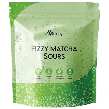 Sipology: Fizzy Matcha Sours – Strawberry – 15 Stick Pack – Sparkling Beverage Powder Mix Japanese Matcha Natural Energy Boost Fruity Drink Sipology: Fizzy Matcha Sours – Strawberry – 15 Stick Pack – Sparkling Beverage Powder Mix Japanese Matcha Natural Energy Boost Fruity Drink