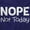 Purple, variant on Nope Not Today Tomorrow Sarcastic Plus Size Crewneck Graphic Tee Shirt Brisco Brands 2X