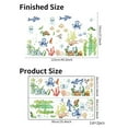 thumbnail image 5 of Under The Sea Wall Stickers Ocean Fish Whale Seaweed Peel and Stick Wall Art Decals for Kids Bedroom Baby Nursery Bathroom, 5 of 7
