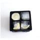 thumbnail image 1 of Bandeja cuadrada para cubitos de hielo de 4 compartimentos, bandejas grandes de silicona para cubitos de hielo con tapa, bandeja apilable para cubitos de hielo que ahorra espacio, 1 of 4