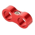 thumbnail image 1 of DYNWAVECA Car Fuel Hose Separator Clamp Hose Fitting Adapter, Aluminum Alloy - AN8 Red, Multi, 1 of 5