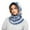Blue, variant on Winter Knitted Hat With Scarf Neck Warmer Ear For Cold Weather Outdoor Activities Warmest Hat