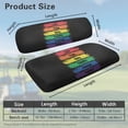 thumbnail image 7 of Uorisanigo Seat Cover for Golf Cart Club Car, Washable LGBT Rainbow Pride Golf Cart Replacement Front Seat Cover, Fits for Two-Person GolfCart Seats, 7 of 7