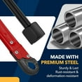 thumbnail image 6 of Plumbing Tools, Useful Angle Wrench Set, Plumbers Wrench Angle Stop Wrench Set Makes Plumbing Jobs Easier, 6 of 7