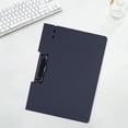 thumbnail image 1 of Carpetas de archivos Cola Almacenamiento Archivos multifuncionales Portapapeles A4 Mate con Clip Pen Hole Negro horizontal, 1 of 7