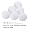 thumbnail image 4 of Uxcell Hollow Swing Training Driving Range Golf Practice Balls White 16 Pack, 4 of 5