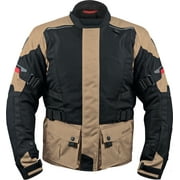 ELIPSOL AIR JACKET MOTORCYCLE ADVENTURE TOURING JACKET - SAND, S