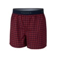 thumbnail image 5 of Hanes Ultimate ComfortSoft Boys' Woven Boxer Underwear, Assorted, 4-Pack Prints/Plaids S, 5 of 5