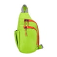 thumbnail image 1 of Qarigey Bolsas de pecho duraderas y funcionales para mujer Accesorios ligeros y de moda Bolsa de pecho de moda Bolsas de mensajero y de hombro verde claro, 1 of 6