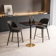 thumbnail image 4 of Elegant Decor Ronan 31.5" Pub Table in Black, 4 of 7