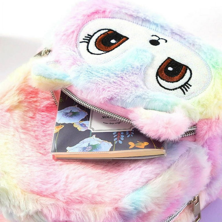 Unicorn fluffy bag sale