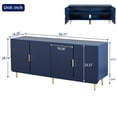 thumbnail image 4 of MDQMD Classic Sideboard Cabinet - Buffet Sideboards Console Table, Storage Cabinet with Blue and Black Versions, 4 of 9