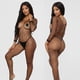 thumbnail image 3 of Traje de cuerpo moldeador sexy europeo y americano, mono de corsé de manga larga, lencería sexy, 3 of 6