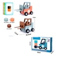 thumbnail image 5 of Juego de transporte de montacargas de ingeniero, juego de habilidades de combinación y apilamiento para 2 jugadores, juego de transporte de entrenamiento de montacargas loco, camión de ingen, 5 of 5