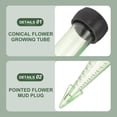thumbnail image 4 of 50 Pcs Planting Tube Vase Flower Boxes for Arrangements Floral Supplies Fresh Flowers Tubes Indoor Vials Water Hose, 4 of 6