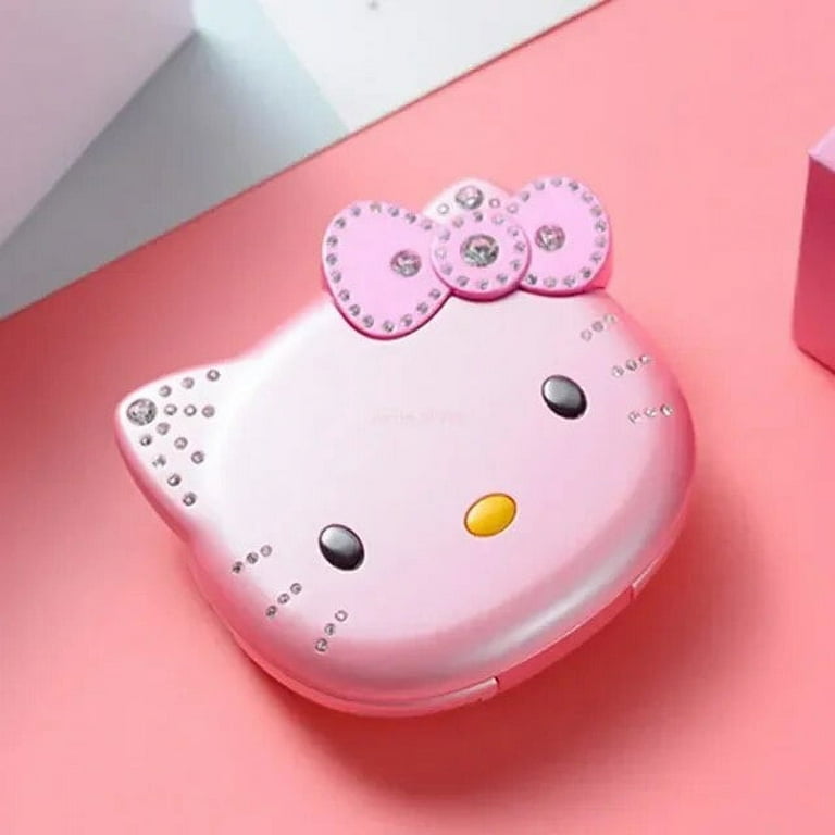 GQ Sanrio K688 Small Mobile Phone Kawaii Hello Kitty Flip Mobile