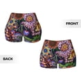 thumbnail image 5 of Naloa Vintage Floral Biker Shorts for Women Seamless Scrunch Short Women’s Yoga Shorts for Gym Running Sport Shorts - X-Large, 5 of 9