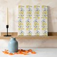thumbnail image 3 of Ships Next Day Canvas Wall Art 12"x12",Yellow Fruit Wood Framed Canvas Print Painting,Vintage Country Leaves Berries Blue Plants Ready to Hang Small Picture Wall Decor for Kitchen Dining Room Office, 3 of 9