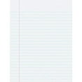 thumbnail image 2 of Pacon Papier de Composition, 8 Pouces X 10 1/2 Pouces, Règle 3/8 Pouces, Blanc, 500 Feuilles, 2 of 3