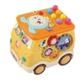 thumbnail image 4 of Juguete de autobús musical Hugo Juguete de autobús multifuncional Amarillo, 4 of 10