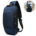thumbnail image 1 of Mochila bandolera de 1 pieza, bolso de pecho antirrobo para hombre, bolso de hombro informal, bolso impermeable Zhivalor 221654-1, 1 of 3