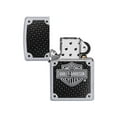 thumbnail image 4 of Zippo 24025 Harley Carbon Fiber, Street Chrome, 4 of 4