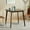 Walnut, variant on Livinia Canberra 27.6" Square Wooden Dining Table/Mid Century Modern Malaysian Oak Kitchen Table (Natural-White)
