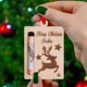 thumbnail image 5 of Gibobby Colgante decoración Navidad dinero regalo colgante ornamento regalo figurita aterradora artesanía colgante coche accesorio Decoración(Beige), 5 of 5