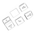 thumbnail image 3 of Couvercle de Bouton de Mode de Conduite, 5pcs Conduite Mode Bouton Voiture Décoration Intérieure Mode de Conduite Bouton Autocollant Design Rationalisé, 3 of 14