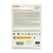 Sandisk Ultra 128GB microSD HC Flash Memory Card, 1 Total Count