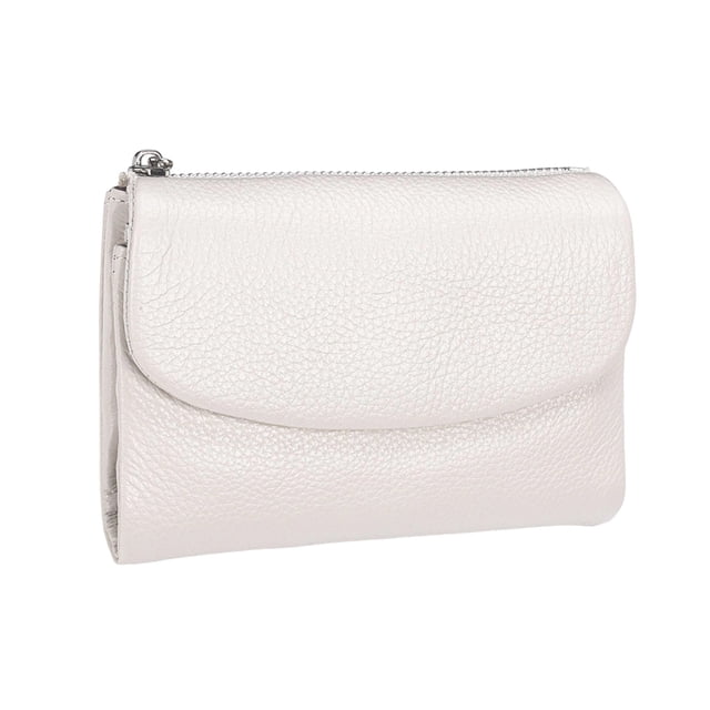 Leather Purse For Women RFID Blocking Soft Cowhide Compact Wallet Stylish Small Handbag Spacious Organizer Secure Durable
