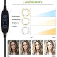 thumbnail image 5 of Bright SELFIE RING Tri-Color Light Works with Samsung Galaxy Note 20/Ultra/Edge/5G/Note20 10" + REMOTE for Live Stream/Makeup/YouTube/TikTok/Filming(Dimmable/Adjustable), 5 of 5