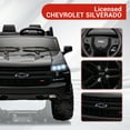 thumbnail image 2 of CazToi 24V 2 Seater Ride On Truck Licensed Chevrolet Silverado Electric Car with Remote Control for Kids 3-8, 2 of 7