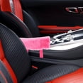 thumbnail image 4 of unbranded Funda Universal Para Reposabrazos De Auto De Rosa Suave Y Cómoda Para Consola Central, 4 of 8