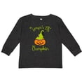 thumbnail image 3 of Inktastic Yaya's Lil' Pumpkin Boys or Girls Long Sleeve Toddler T-Shirt, 3 of 5