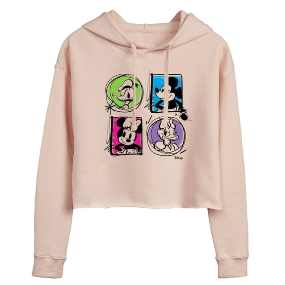 Disney - Revival - Juniors Cropped Pullover Hoodie