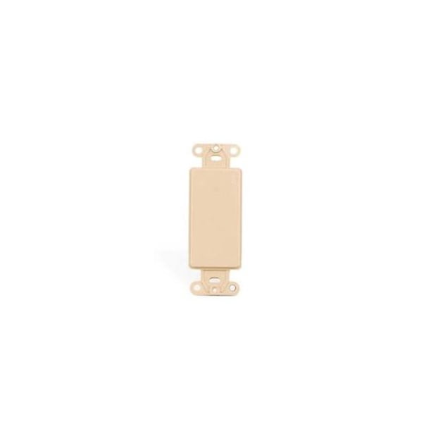 Leviton 80414 i decora blank insert ivory walmart walmart