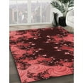 thumbnail image 2 of Ahgly Company Indoor Square Patterned Grapefruit Red Area Rugs, 8' Square, 2 of 6