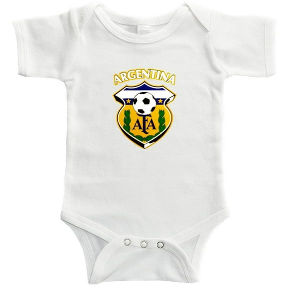 Argentina Soccer Baby One Piece Bodysuit