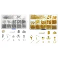 thumbnail image 3 of 2000x Jewelry Making Supplies Kit Earring Findings Beading Repair Tool DIY Craft, 3 of 5