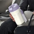 thumbnail image 1 of Amzcrzy Ensemble de Tasses à Expresso, Tasses de Café Expresso, Tasse Isolée en Acier Inoxydable 450ml Tasse à Café Portable avec Paille Cola Tasse à Café Réutilisable en Acier Inoxydable, 1 of 6
