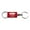 Red, variant on Ford F-150 Anodized Aluminum Valet Key Fob (Black)