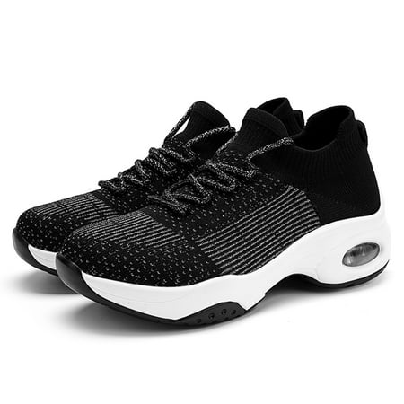 

KaLI_store Sneakers For Women Running Shoes Lightweight Tennis Shoes Non Slip Gym Workout Shoes Breathable Mesh Walking Sneakers