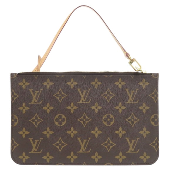 Pre-Owned Louis Vuitton Neverfull Pouch for MM/GM Monogram LV 1660 (Good)