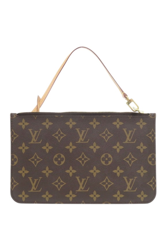 Pre-Owned Louis Vuitton Neverfull Pouch for MM/GM Monogram LV 1660 (Good)